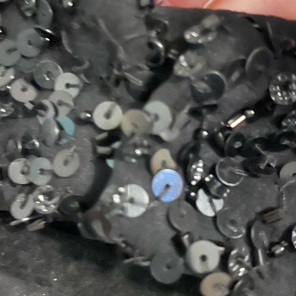 SCALA designer sequin dress, Sz.4. Stunning EUC, Exquisite holiday dress! - Picture 7 of 10